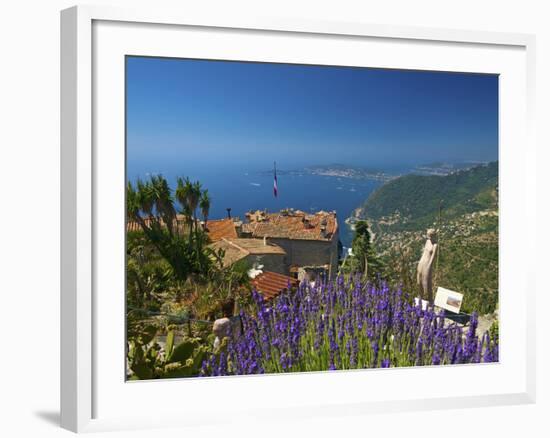 Jardin Exotique in Eze, Cote D´Azur, Alpes-Maritimes, Provence-Alpes-Cote D'Azur, France-Katja Kreder-Framed Photographic Print