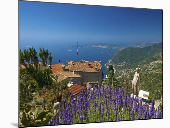 Jardin Exotique in Eze, Cote D´Azur, Alpes-Maritimes, Provence-Alpes-Cote D'Azur, France-Katja Kreder-Mounted Photographic Print