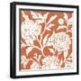 Jardin Floral III-Paul Brent-Framed Art Print