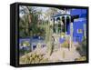 Jardin Majorelle, Marrakech (Marrakesh), Morocco, North Africa, Africa-Bruno Morandi-Framed Stretched Canvas