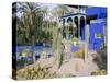 Jardin Majorelle, Marrakech (Marrakesh), Morocco, North Africa, Africa-Bruno Morandi-Stretched Canvas