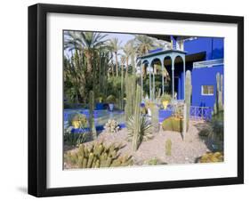 Jardin Majorelle, Marrakech (Marrakesh), Morocco, North Africa, Africa-Bruno Morandi-Framed Photographic Print