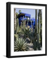 Jardin Majorelle, Marrakech, Morocco, North Africa, Africa-Ethel Davies-Framed Photographic Print