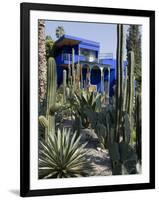 Jardin Majorelle, Marrakech, Morocco, North Africa, Africa-Ethel Davies-Framed Photographic Print