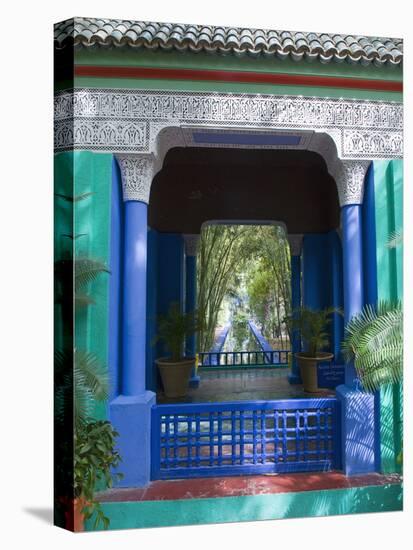 Jardin Majorelle, Marrakech, Morocco, North Africa, Africa-Nico Tondini-Stretched Canvas