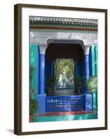 Jardin Majorelle, Marrakech, Morocco, North Africa, Africa-Nico Tondini-Framed Photographic Print