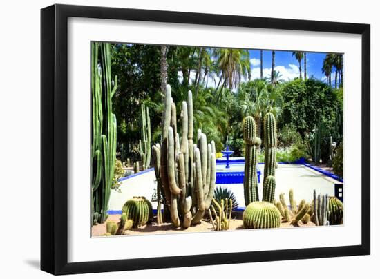 Jardin Majorelle - Marrakech - Morocco - North Africa - Africa-Philippe Hugonnard-Framed Photographic Print