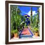 Jardin Majorelle - Marrakech - Morocco - North Africa - Africa-Philippe Hugonnard-Framed Photographic Print