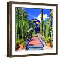 Jardin Majorelle - Marrakech - Morocco - North Africa - Africa-Philippe Hugonnard-Framed Photographic Print