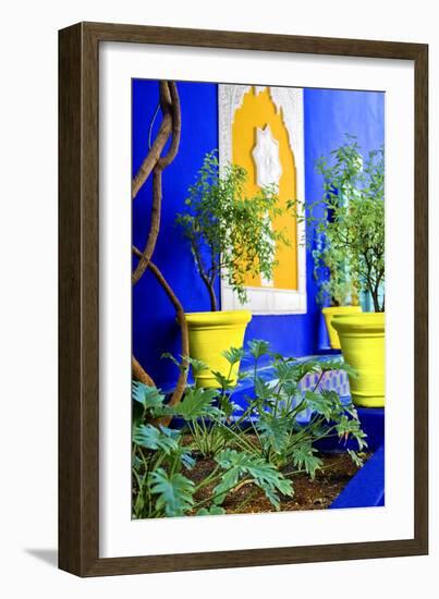 Jardin Majorelle - Marrakech - Morocco - North Africa - Africa-Philippe Hugonnard-Framed Photographic Print