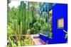 Jardin Majorelle - Marrakech - Morocco - North Africa - Africa-Philippe Hugonnard-Mounted Photographic Print