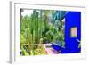 Jardin Majorelle - Marrakech - Morocco - North Africa - Africa-Philippe Hugonnard-Framed Photographic Print