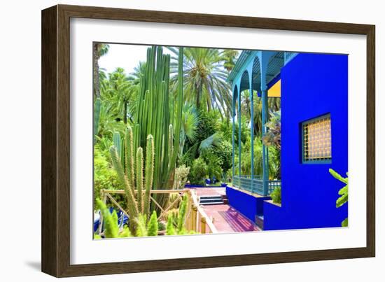 Jardin Majorelle - Marrakech - Morocco - North Africa - Africa-Philippe Hugonnard-Framed Photographic Print