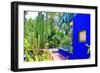 Jardin Majorelle - Marrakech - Morocco - North Africa - Africa-Philippe Hugonnard-Framed Photographic Print