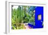 Jardin Majorelle - Marrakech - Morocco - North Africa - Africa-Philippe Hugonnard-Framed Photographic Print