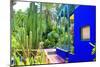Jardin Majorelle - Marrakech - Morocco - North Africa - Africa-Philippe Hugonnard-Mounted Photographic Print