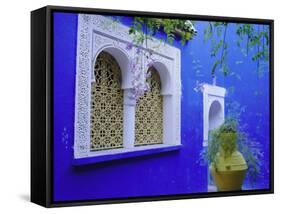 Jardin Majorelle, Marrakech, Morocco-Bruno Morandi-Framed Stretched Canvas