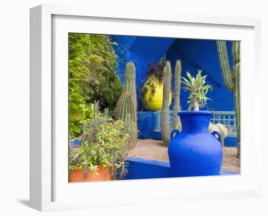 Jardin Majorelle, Marrakech, Morocco-Nico Tondini-Framed Photographic Print