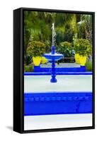 Jardin Majorelle, Marrakech, Morocco-Nico Tondini-Framed Stretched Canvas