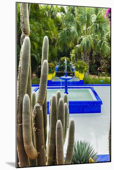 Jardin Majorelle, Marrakech, Morocco-Nico Tondini-Mounted Photographic Print