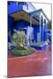 Jardin Majorelle, Owned by Yves St. Laurent, Marrakech, Morocco, North Africa, Africa-Stephen Studd-Mounted Photographic Print