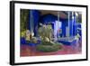 Jardin Majorelle, Owned by Yves St. Laurent, Marrakech, Morocco, North Africa, Africa-Stephen Studd-Framed Photographic Print