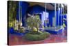 Jardin Majorelle, Owned by Yves St. Laurent, Marrakech, Morocco, North Africa, Africa-Stephen Studd-Stretched Canvas