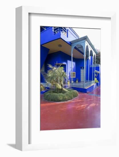 Jardin Majorelle, Owned by Yves St. Laurent, Marrakech, Morocco, North Africa, Africa-Stephen Studd-Framed Photographic Print