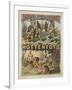Jardin zoologique d'acclimatation, Hottentots-null-Framed Giclee Print