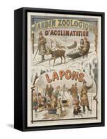 Jardin zoologique d'acclimatation, Lapons-null-Framed Stretched Canvas