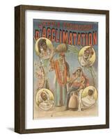 Jardin zoologique d'acclimatation-null-Framed Giclee Print