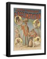 Jardin zoologique d'acclimatation-null-Framed Giclee Print