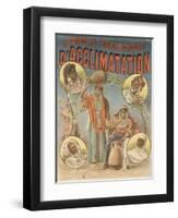 Jardin zoologique d'acclimatation-null-Framed Premium Giclee Print