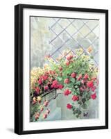 Jardin10-null-Framed Art Print