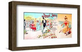 Jardinde Paris Bal-Dance Party-null-Framed Art Print