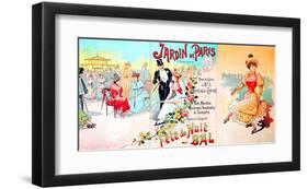 Jardinde Paris Bal-Dance Party-null-Framed Art Print