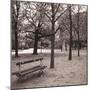 Jardins Des Tuileries - Rest-Bill Philip-Mounted Giclee Print