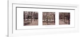 Jardins des Tuileries-Bill Philip-Framed Art Print