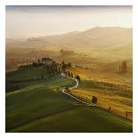 Val D'Orcia-Jarek Pawlak-Stretched Canvas