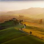 Tuscany Sunrise-Jarek Pawlak-Photographic Print