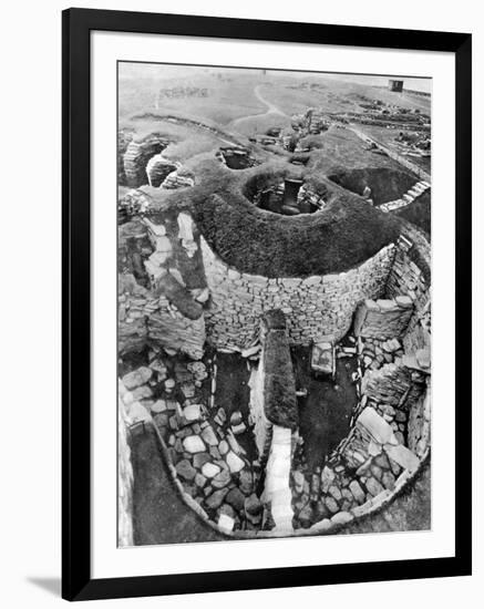 Jarlshof Prehistoric Archeological Site-Science Source-Framed Giclee Print