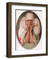 Jaroslava, 1920-Alphonse Mucha-Framed Giclee Print