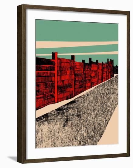 Jarrah Wall, 2014-Eliza Southwood-Framed Giclee Print