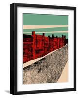 Jarrah Wall, 2014-Eliza Southwood-Framed Giclee Print