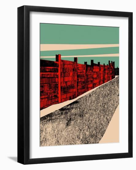 Jarrah Wall, 2014-Eliza Southwood-Framed Giclee Print