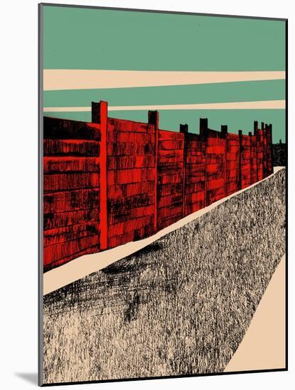 Jarrah Wall, 2014-Eliza Southwood-Mounted Giclee Print