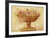 Jarron En Sepia Con Flores-Javier Fuentes-Framed Art Print