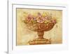 Jarron En Sepia Con Flores-Javier Fuentes-Framed Art Print