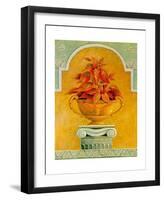 Jarrones con Plantas II-Javier Fuentes-Framed Art Print