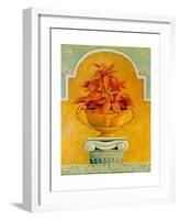 Jarrones con Plantas II-Javier Fuentes-Framed Art Print